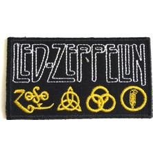 LED Zeppelin Sign Patch Yama Nakış