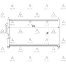 Maher 10887 Radyatör Klima Crv 97-02 Integra 97-00 1.8