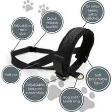Luxury Renkli Köpek Ağızlığı; Havlama ve Çekiştirme Önleyici; Köpek Ağızlık; Eğitim Tasması 1 Adet