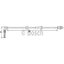 Bosch 265007531 Devir Sensörü Teker Kangoo I 00-07 1.4  1.5 Dcı 1.6