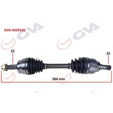 Gva 4429166 Komple Aks Sol Linea 1.6 Mjt 07- Iç Aks Kafalı