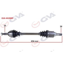 Gva 4419005 Aks Sol Komple Dacia Sandero Stepway Iı 1.5dcı