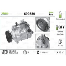 Valeo 699380 Kompresör Audi A4