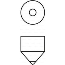Bosch 1987301509 Ampul - LED Retrofit - 12 V - Sof. 10W - 1 W - Sv8.5-8