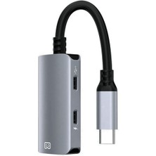 Quarter Stone Xreal Nreal, Switch, Stemdeck Için Usb-C'den C'ye Dönüştürücü (Yurt Dışından)
