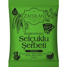 Zaferan Selçuklu Şerbeti 1.5 lt. Keçiboynuzu Şerbeti Ramazan Şerbeti