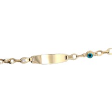 Cigold Taşlı Çocuk Bileklik 14 Ayar Altın 2.99 gr OA-C11503029236