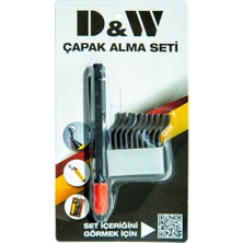 Dw Z3801050PLASTIK Tutuculu 10 Bıçaklı Çapak Alma