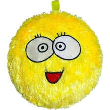 Nidage Peluş Futbol Topu - Sarı - 5 Numara - Pompa dahil değil - Yumuşak ve Dayanıklı - Çocuklar İçin Eğlenceli Oyun