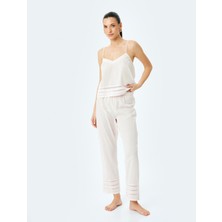 Koton Fisto Detaylı Pamuklu Dokulu Pijama Altı