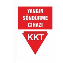 Yyeni Yıldız Reklam Angın Söndürme Cikatı Kkt 25X35CM Dakota Iş Güvenliği Uyarı Ikaz Levhası