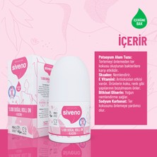 Siveno %100 Doğal Roll-On Kadın Deodorant Bitkisel Leke Bırakmayan Vegan 50 ml