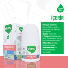 Siveno %100 Doğal Roll On Teen Girl Genç Kız Deodorant Bitkisel Lekesiz Vegan 50 ml