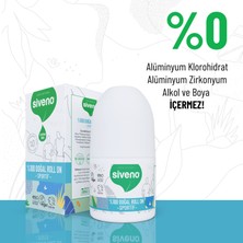 Siveno %100 Doğal Roll-On Sportif Sporcu Deodorant Bitkisel Lekesiz Vegan 50 ml