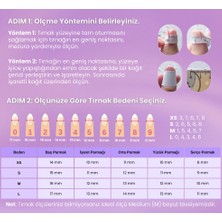 Takma Takma Tekrar Kullanılabilir El Yapımı Protez Takma Tırnak Luxe Sparkle - 10'lu - TT1063
