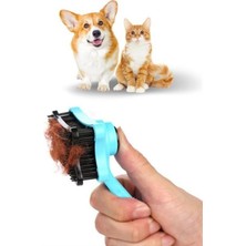 Evcil Hayvan Kedi Köpek Tüy Toplayıcı Otomatik Tuşlu Pet Tarak