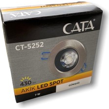 CT-5252 7W Akik LED Spot Lamba Günışığı Renk, Enerji Tasarruflu Aydınlatma
