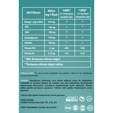 Storm Vitals Clevfish Omega 3 Sitikolin 150ml Sıvı