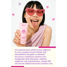 S'he Vec Crush On Pink - Spf 50+ Leke Karşıtı ve Ton Eşitleyici Pembe Güneş Kremi