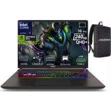 Msı Vector 16 Hx Aı Intel Core Ultra 9 275HX A2XWIG-090XTR-003 48GB 1tb RTX5080 16GB Freedos 16" Qhd+ 240Hz Taşınabilir Bilgisayar & A2XWIG090XTRK003