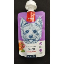 Wanpy Taze Ördekli&havuçlu Köpek Et Ezmesi 90 gr