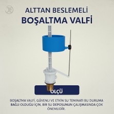 Klozet Rezervuar Iç Takım Flatörü – Sessiz Dolum, Yüksek Uyumluluk, Alt Girişli Şamandıra