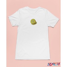 Bumeta Kivi Minimal Meyve Unisex Tişört T-Shirt