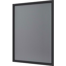 Alüminyum Açılır Kapanır Çerçeve Gönye Köşe - B2 - 50 x 70  cm  - Siyah - 25MM