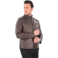 Hakiki Deri Erkek Ceket – Klasik Şıklıkla Buluşan Modern Stil