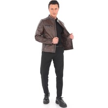 Hakiki Deri Erkek Ceket – Klasik Şıklıkla Buluşan Modern Stil