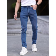 Wkm Erkek Slim Fit Casual Likralı Kot Pantolon