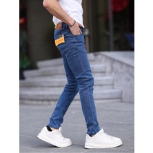 Wkm Erkek Slim Fit Casual Likralı Kot Pantolon