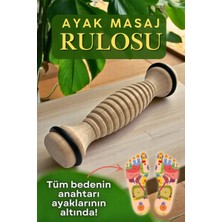 Em Amanos Beauty Ahşap Ayak Masaj Rulosu