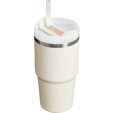 Stanley  Quencher Pipetli Termos Bardak 0,60 Lt Krem