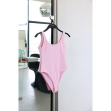 Kendinden Fitilli Askılı Bodysuit