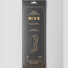 Nixx NX105 - Delüks Deri | Bitkisel Tabaklanmış, Nefes Alabilen ve Konforlu Yumuşak Iç Tabanlık