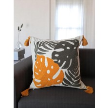 Punch Panç Kırlent Kılıfı 40 x 40  cm  Tekli Püsküllü