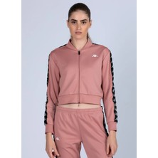 Kapüşon Yaka Pembe Kadın Sweatshırt 341H5TW 222 Banda Asber Tk