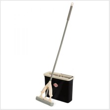 Sünger Mop Sıkmalı Kovalı Kelebek Mop Yüksek Emiş Güçlü Sünger Toplam 3 Paspaslı