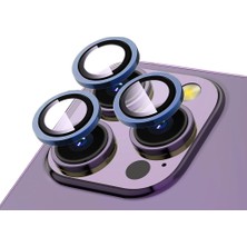 MobaxAksesuar Apple iPhone 13 Pro Kolay Takılabilen Premium Safir Kamera Lens Koruyucu Cl-12