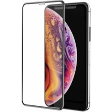 iPhone Uyumlu Tam Kapatan Tamperli Cam Ekran Koruyucu Kırılmaz Cam