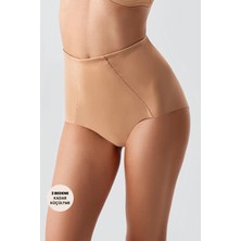 Yüksek Bel Lazer Kesim Korse Külot 9601 Ten