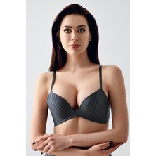 Balensiz Push-Up Sütyen C11796 Antrasit