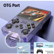 R36S Oyun Konsolu Yeni Nesil El Atarisi 64GB 15.000+ Oyun 3.5inç Hd Ekran