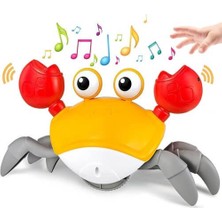 Cute Crab Hareketli Yengeç ( Şarj Edilebilir ) Sarı Renk