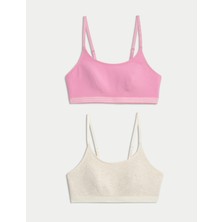 Marks & Spencer 2'li Pamuklu Crop Top İlk Sütyenim