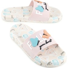 Gezer Kadın Yazlık Pu Rahat Taban Ev Banyo Havuz Plaj Terlik