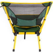 Uniqamping  Ergo Ergonomik Katlanır Kamp Sandalyesi Yeşil/sarı