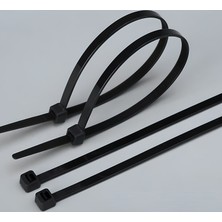Siyah Plastik Kablo Bağı Plastik Kelepçe 3,6MMX30CM 100 Adet
