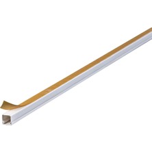 1m Kendinden Yapışkanlı 16X16MM Kablo Kanalı Kolay Montaj Temiz Görünüm Pvc Kablo Gizleyici